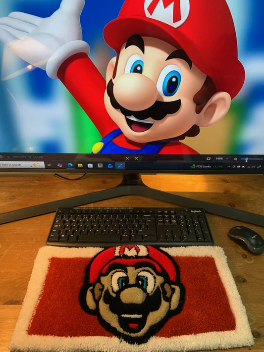 Mario Bros Tufting Rug