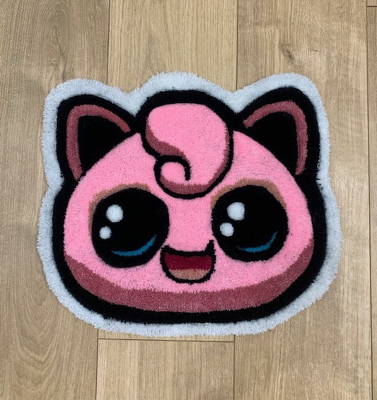 Jigglypuff Pikachu Character Tufting Rug